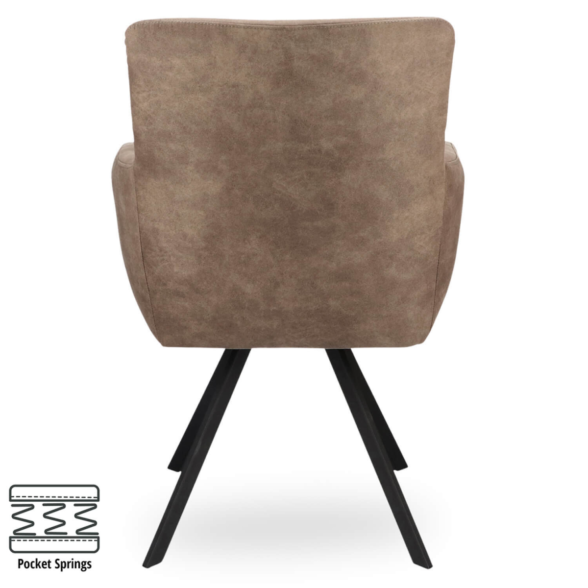 Horeca-Fauteuil-KATE-Stone-Microvezel-A