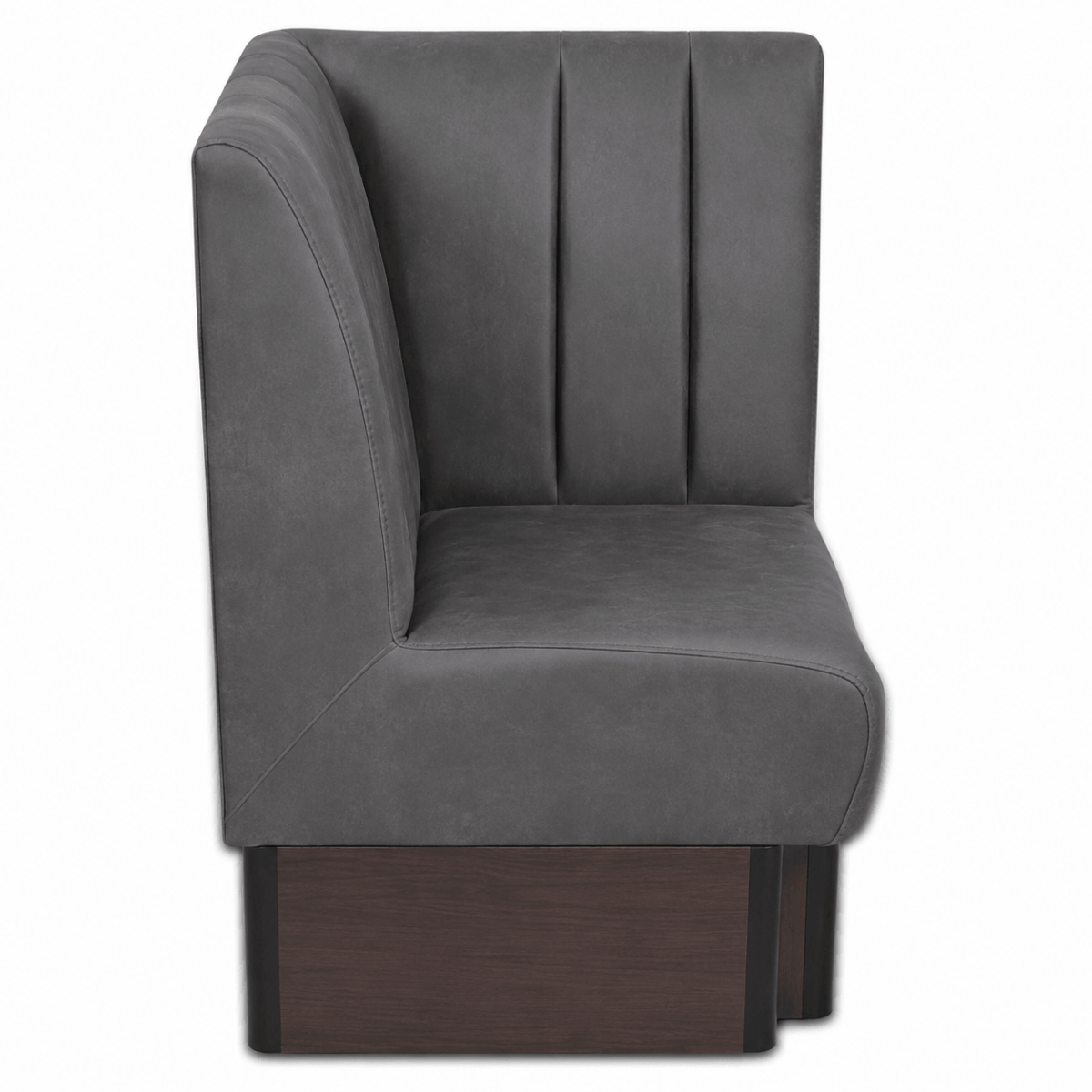 Horeca-Hoek-Eetbank-SAFRAN-Antraciet-Vintage-Microvezel Horeca-Hoek-Eetbank-SAFRAN-Antraciet-Vintage-Microvezel