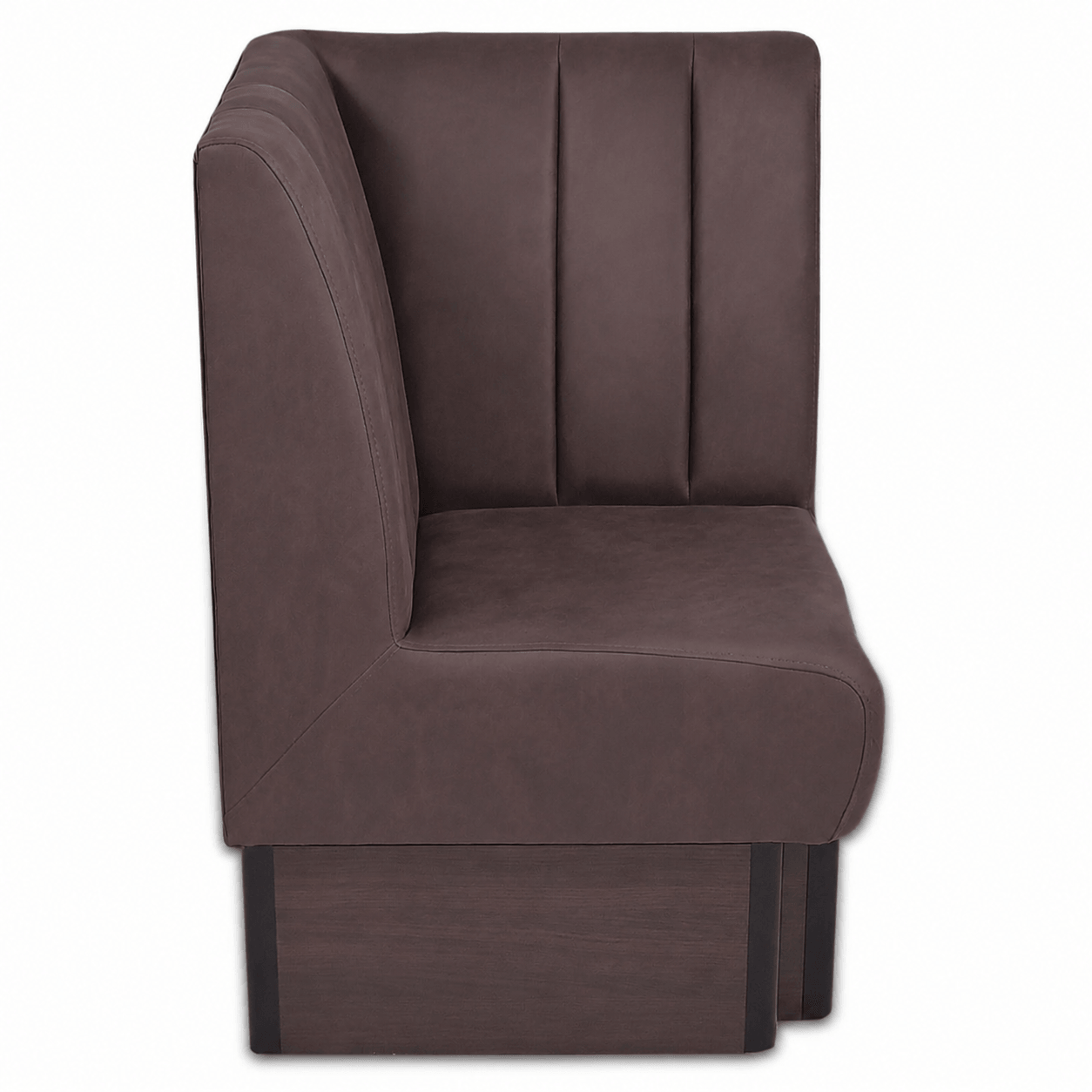 Horeca-Hoek-Eetbank-SAFRAN-Bruin-Vintage-Microvezel Horeca-Hoek-Eetbank-SAFRAN-Bruin-Vintage-Microvezel