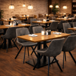 Horeca-Stoel-CARMEN-graphite-Kunstleer