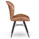 Horeca-Stoel-ELITE-Cognac-Kunstleer-Z