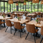 Horeca-Stoel-HERCULES-Mocca-Kunstleer