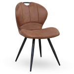 Horeca-Stoel-MIRACLE-Cognac-Vintage-Microvezel
