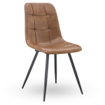 Horeca-Stoel-NILA-Cognac-Kunstleer