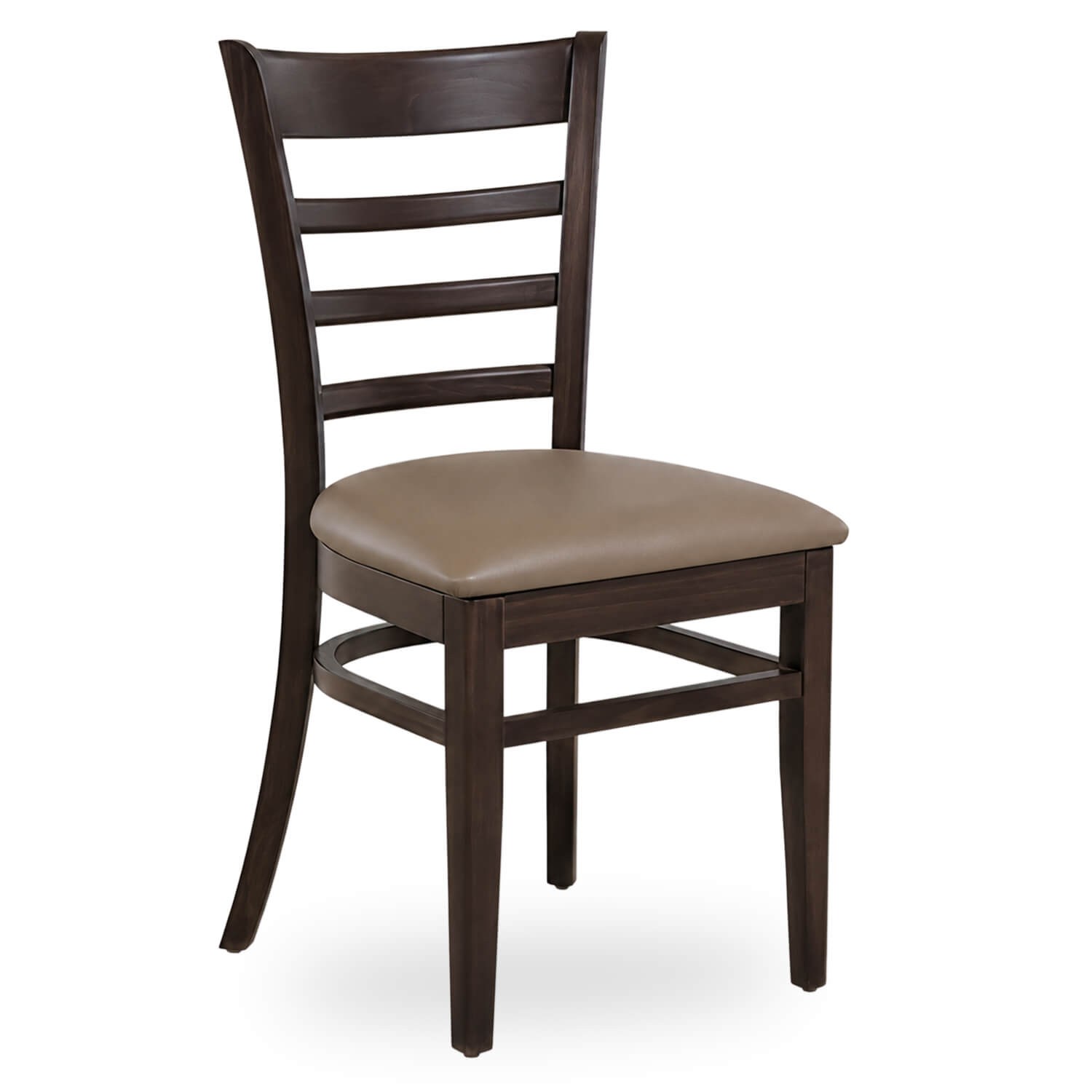 Horeca-Stoel-RIVA-Taupe-Kunstleer