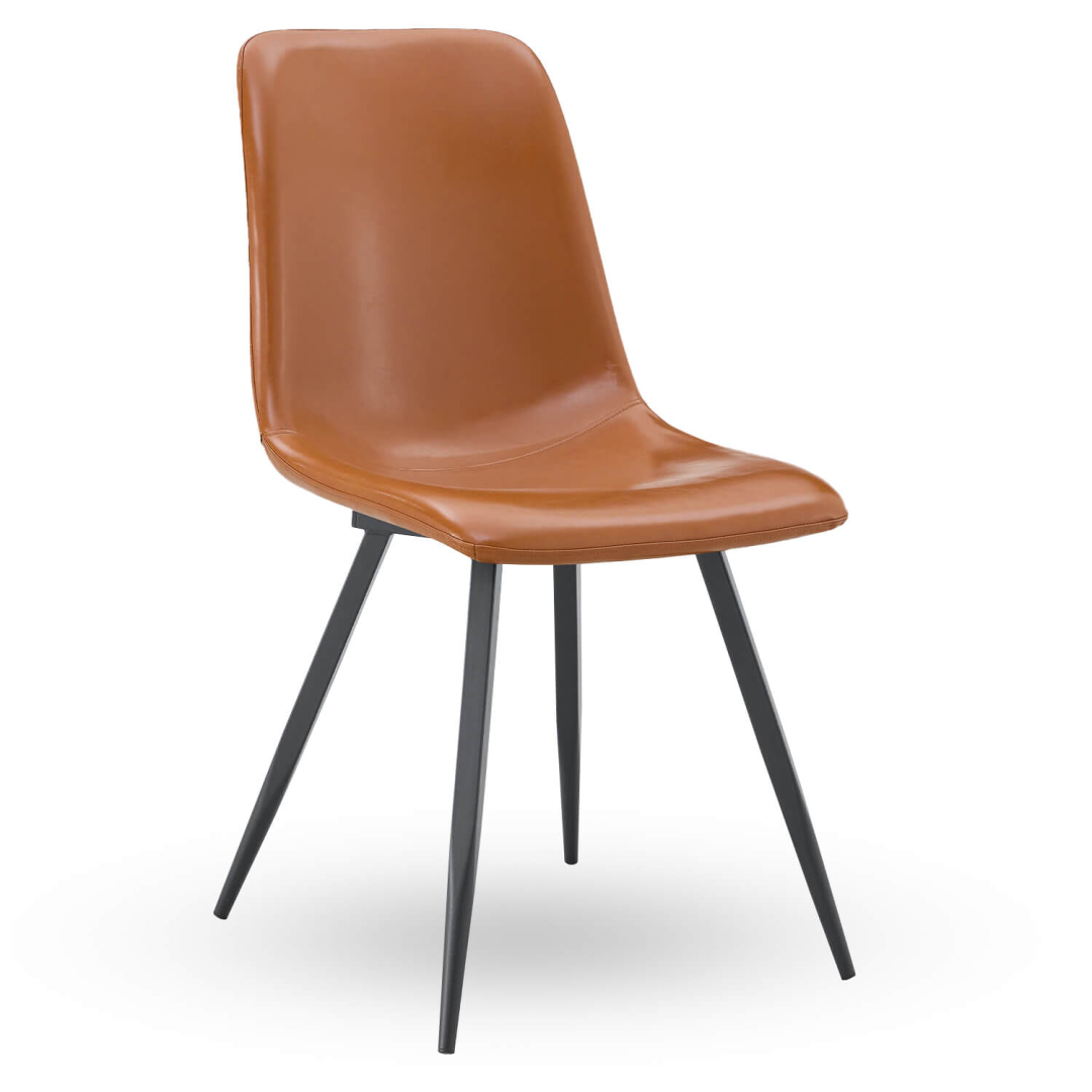 Horeca-Stoel-SPECTRA-Cognac-Kunstleer