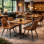 Horeca-Stoel-SPECTRA-Cognac-Microvezel