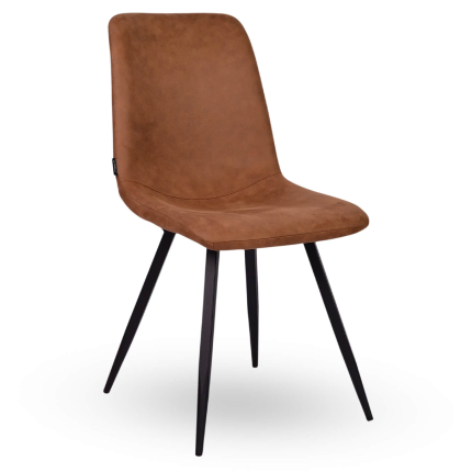 Horeca-Stoel-SPECTRA-Cognac-Vintage-Microvezel