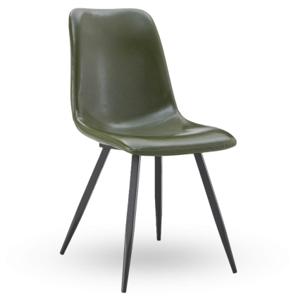 Horeca-Stoel-SPECTRA-Olijf-Kunstleer