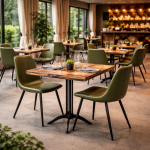Horeca-Stoel-SPECTRA-olijf-Kunstleer-model-1