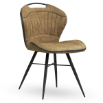Horeca-Stoel-SPLASH-Cognac-Vintage-Microvezel