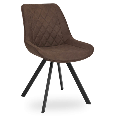 Horeca-Stoel-TES-DIAMOND-Bruin-Microvezel