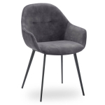 Horeca-Stoel-Velvet-Fluwelen-Tera-Antraciet
