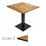 Table Pour Terrasse de Restaurant - Tavolux Mango - 60x60 Cm