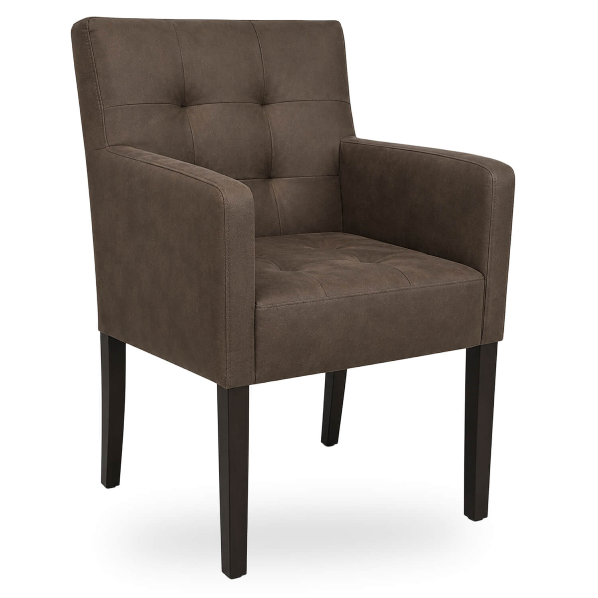 Horeca-Armstoel-DEX-Bruin-Microvezel