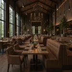 Horeca-Armstoel-DEX-bruin-Microvezel-new