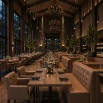 Horeca-Armstoel-DEX-taupe-kunstleer