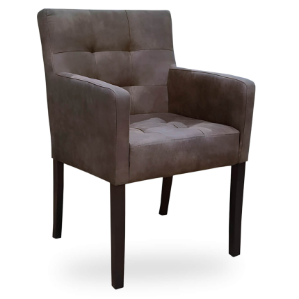 Horeca-Armstoel-Dex-Vintage-Microvezel-Bruin