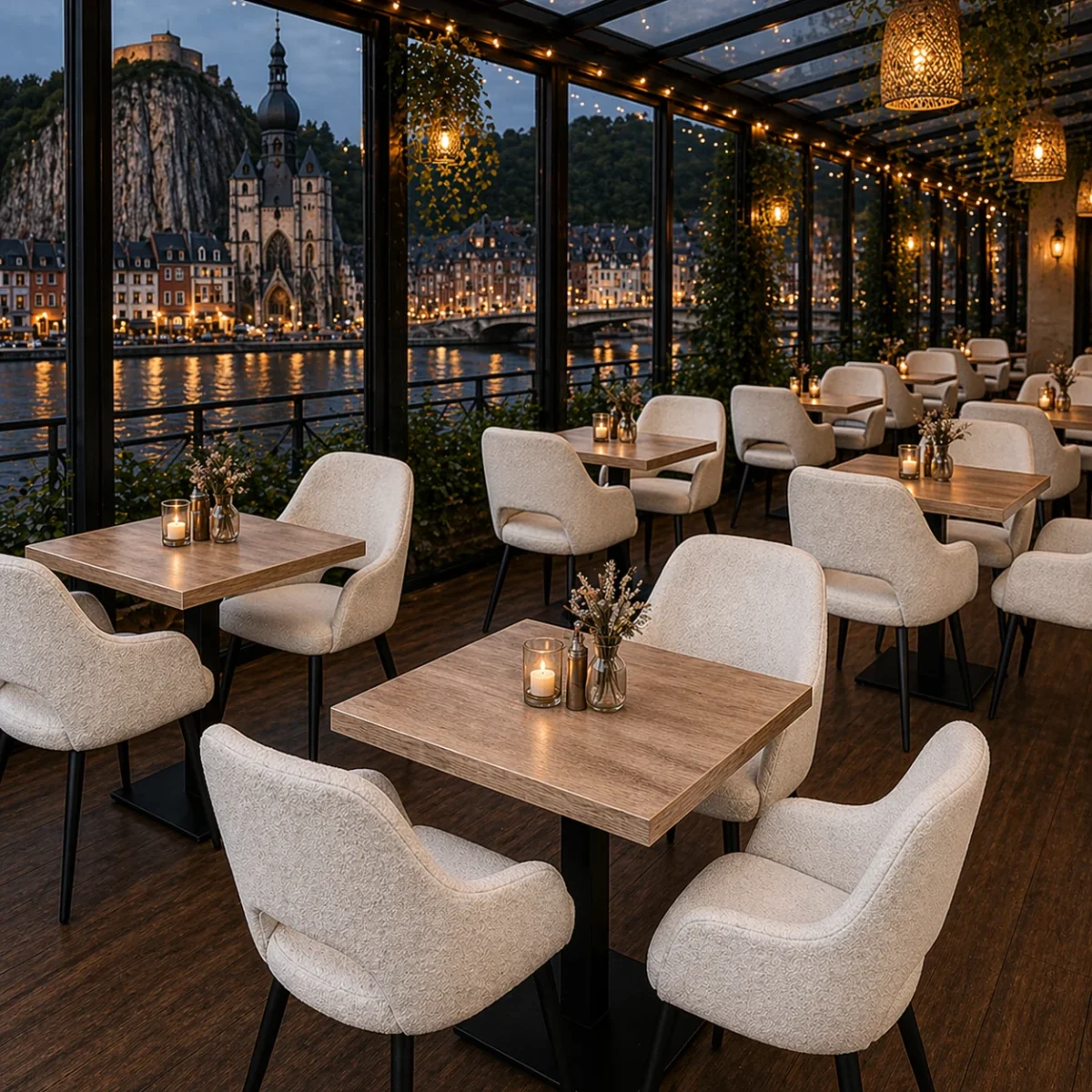Horeca-Armstoel-FLORE-creme-boucle
