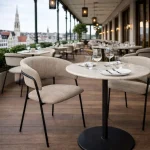 Horeca-Armstoel-LUUK-Klei-Elite-Stof-model-1