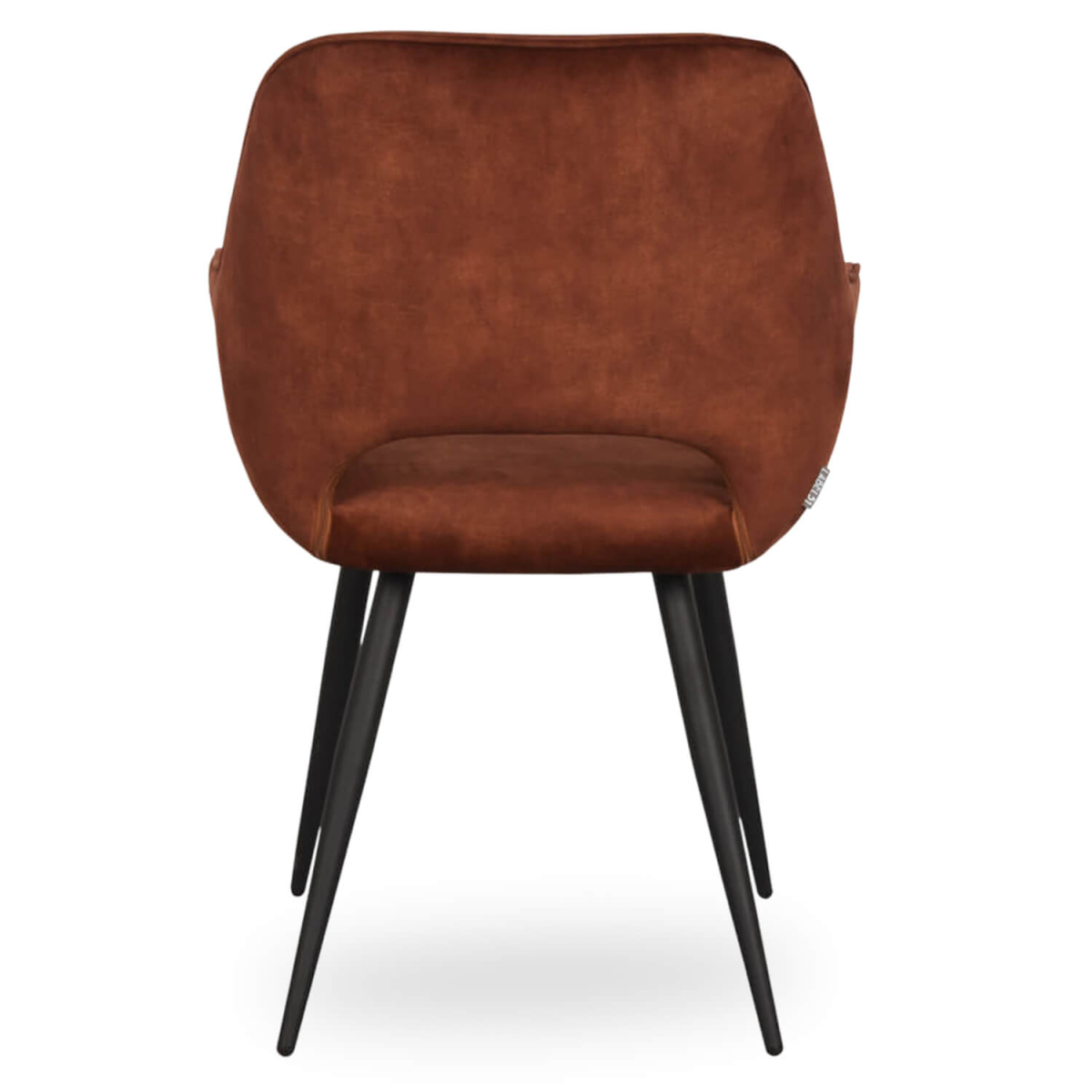 Horeca-Armstoel-Velvet-Fluwelen-Flore-Roest-A