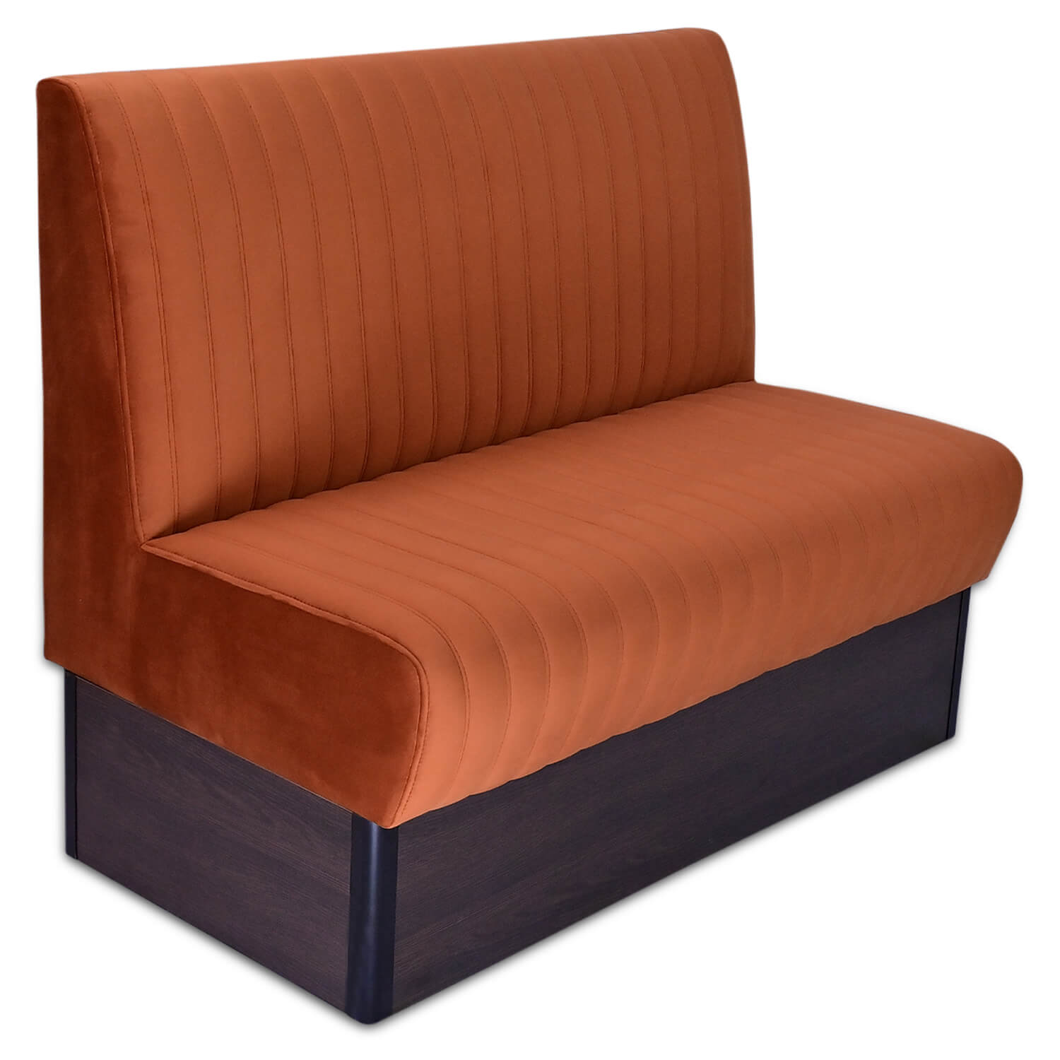 Horeca-Eetbank-Atlas-Velvet-Fluweel-Cognac