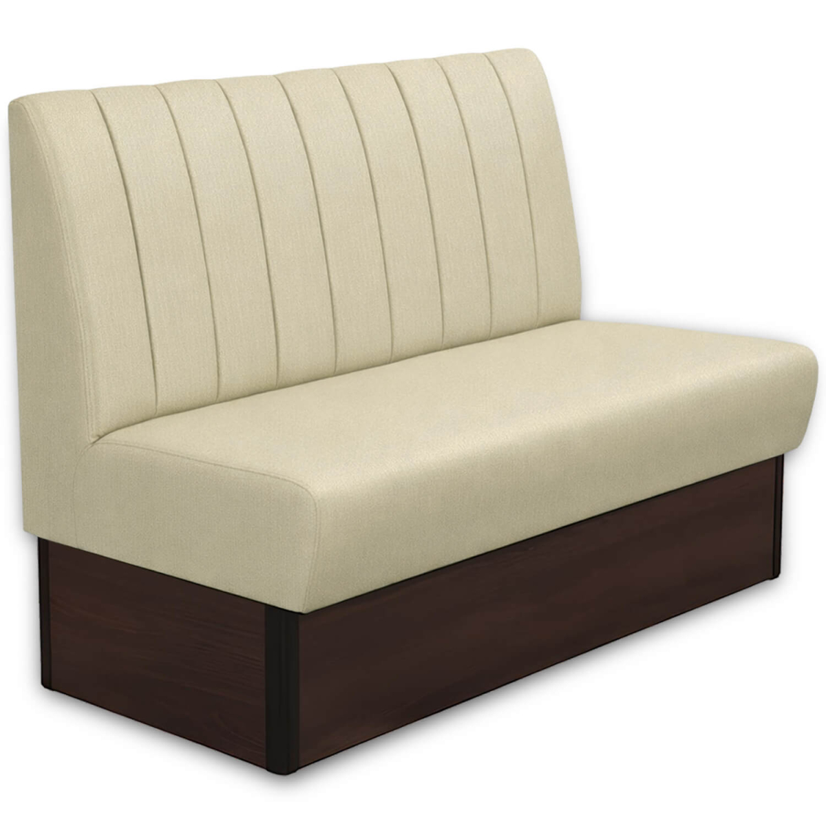 Horeca-Eetbank-SAFRAN-Creme-Stof-140-cm