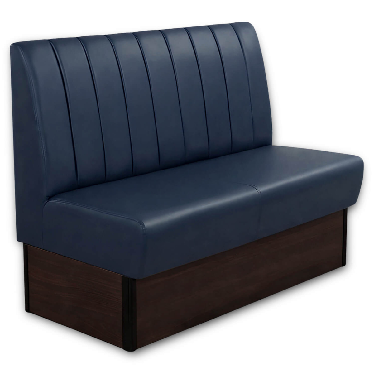 Horeca-Eetbank-SAFRAN-Donkerblauw-Kunstleer-140