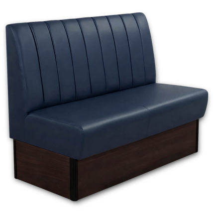 Horeca-Eetbank-SAFRAN-Donkerblauw-Kunstleer-140