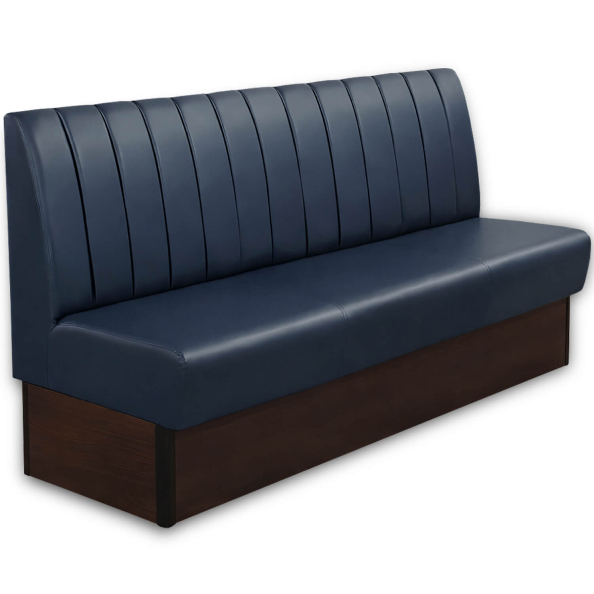 Horeca-Eetbank-SAFRAN-Donkerblauw-Kunstleer-200