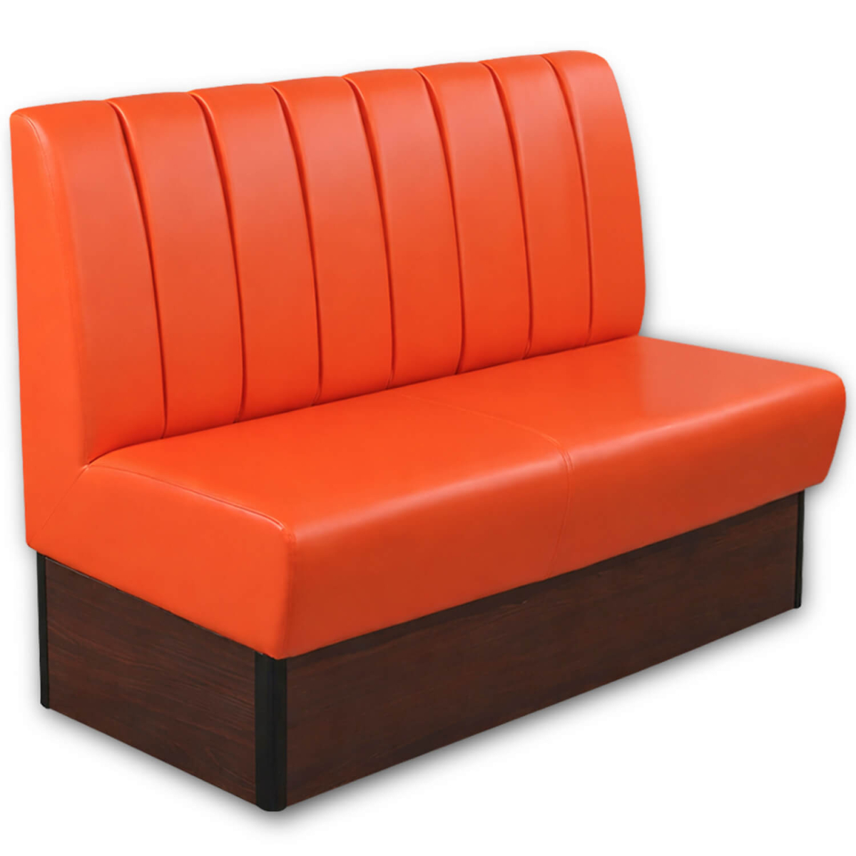 Horeca-Eetbank-Safran-120-cm-Kunstleer-Oranje1 Horeca-Eetbank-Safran-120-cm-Kunstleer-Oranje1