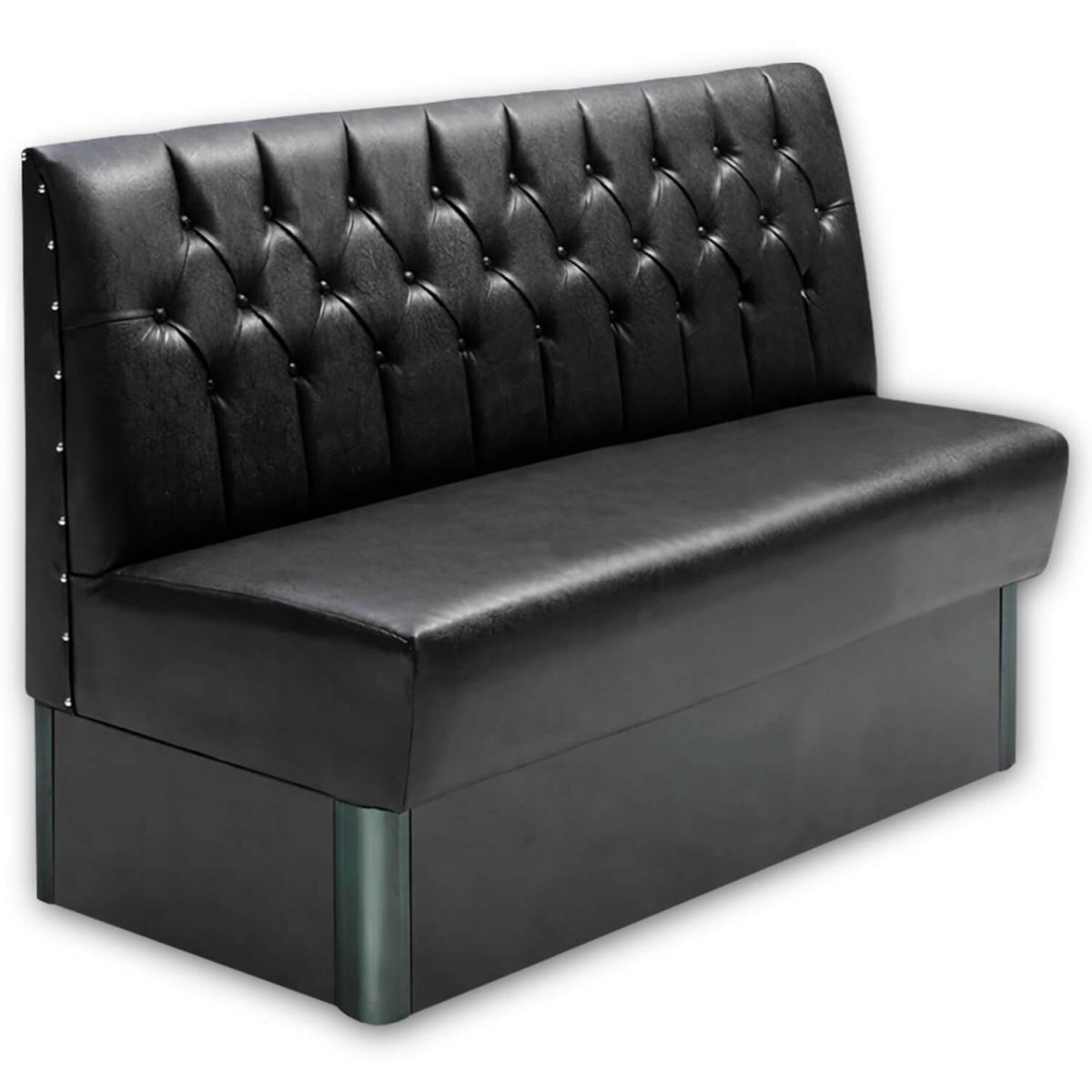 Horeca-Eetbank-Safran-140-cm-Capiton-Kunstleer