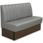 Horeca-Eetbank-Safran-150-cm-Kunstleer-Grijs
