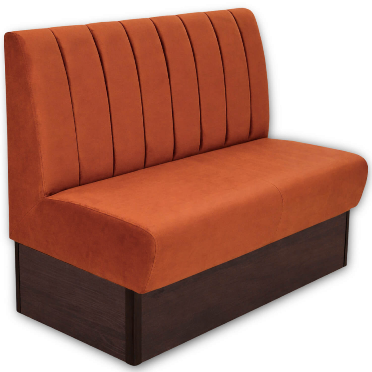Horeca-Eetbank-Safran-Velvet-Fluweel-Roest-120-cm Horeca-Eetbank-Safran-Velvet-Fluweel-Roest-120-cm