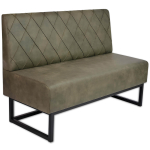 Horeca-Eetbank-Troje-Vintage-Microvezel-Olijf-140-cm