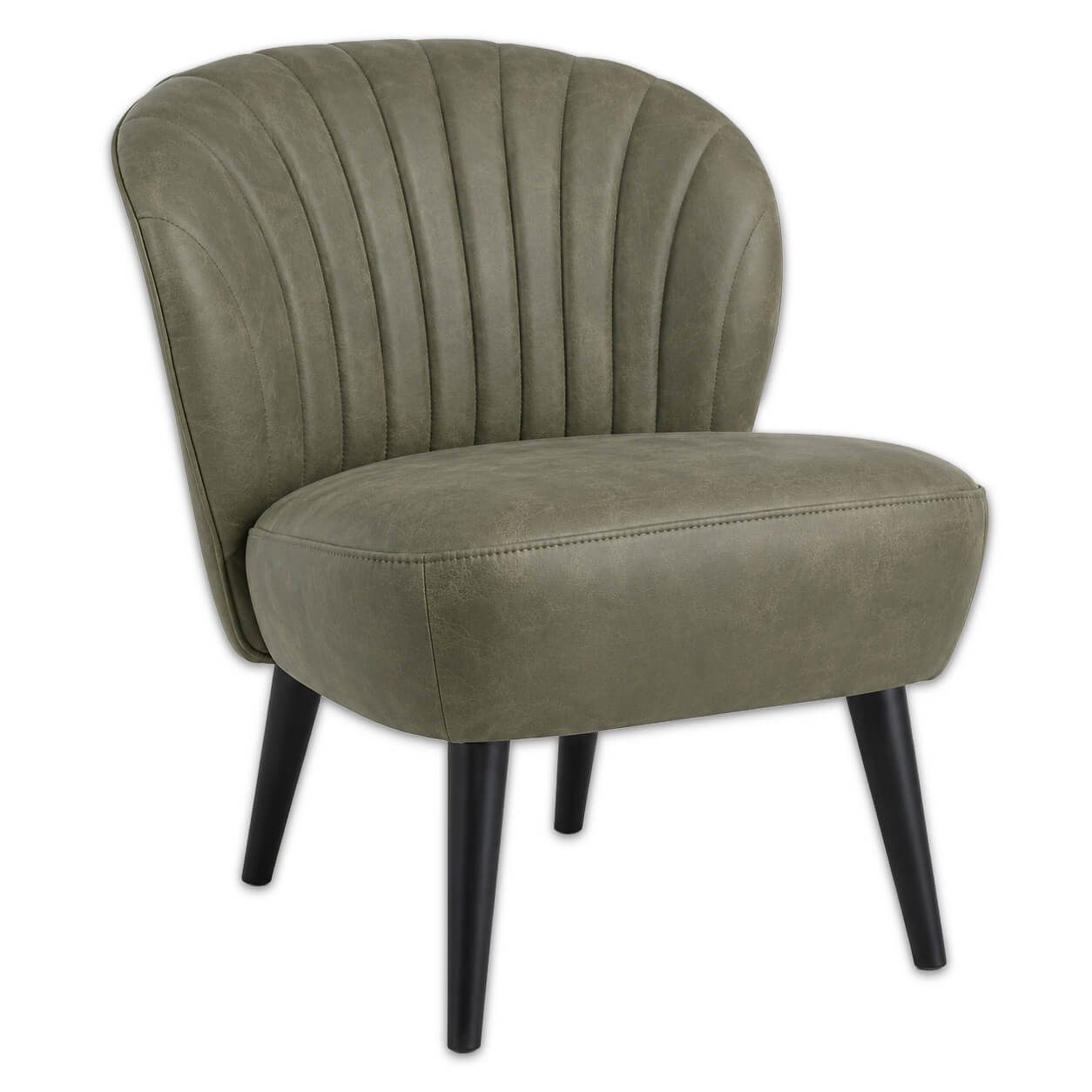 Horeca-Fauteuil-Lounge-Stoel-BOREAS-Olijf-Microvezel