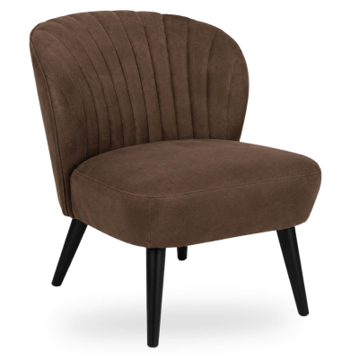 Horeca-Fauteuil-Lounge-Stoel-JULIA-Bruin-Microvezel