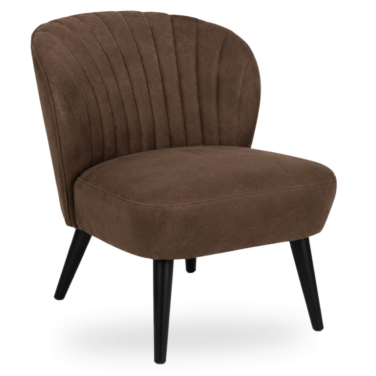 Horeca-Fauteuil-Lounge-Stoel-JULIA-Bruin-Microvezel