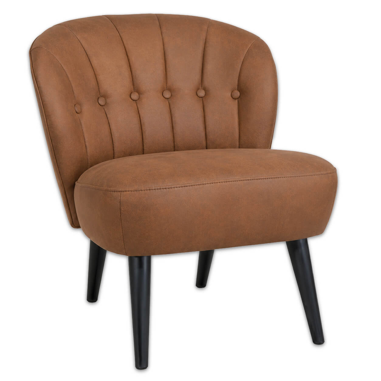 Horeca-Fauteuil-Lounge-Stoel-LETO-Cognac-Microvezel