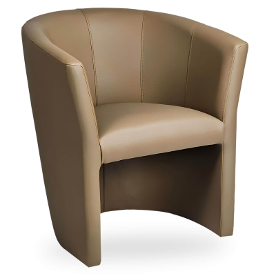 Horeca-Fauteuil-Prag-Taupe