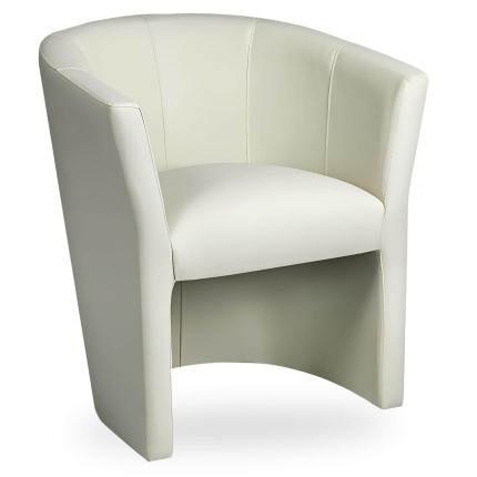Horeca-Fauteuil-Prag-Wit