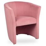 Horeca-Fauteuil-Velvet-Fluwelen-Prag-Roze