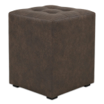 Horeca-Poef-Vierkant-Bruin-Vintage-Microvezel