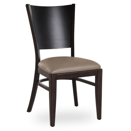 Horeca-Stoel-ALESSIA-Taupe-Kunstleer