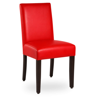 Horeca Stoel - MABEL - Rood Kunstleer