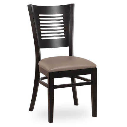 Horeca-Stoel-MELISA-Taupe-Kunstleer