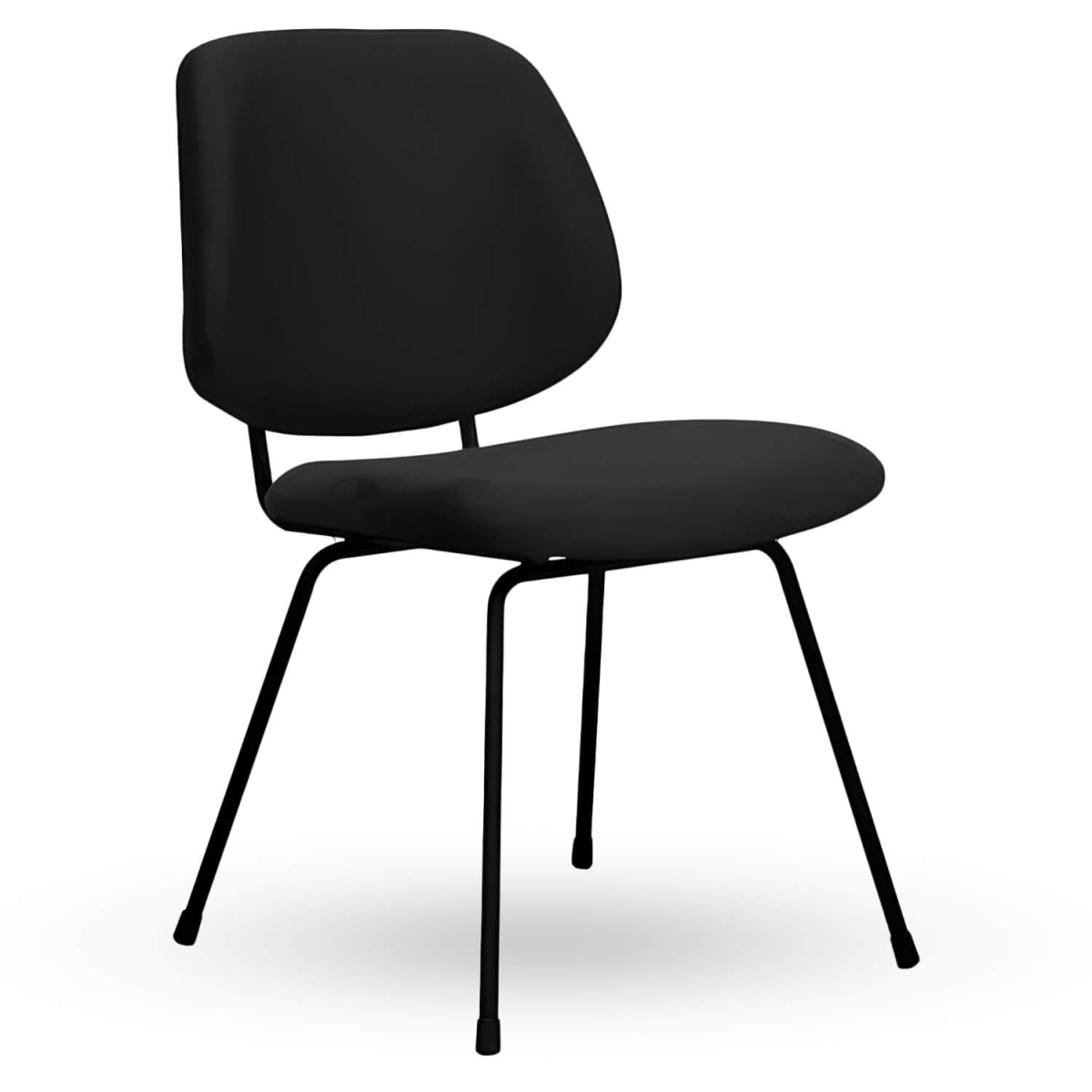 Horeca-Stoel-VelvetFluweel-Bello-Zwart Horeca-Stoel-VelvetFluweel-Bello-Zwart