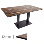 Table Pour Terrasse de Restaurant - Tavolux Maracaibo - 70x120 Cm