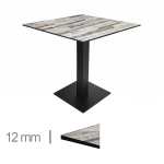 Horeca Terrastafel - Tavolux White Block - 60x60 cm
