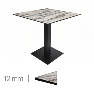 Horeca Terrasse Tisch - Tavolux White Block - 60x60 cm